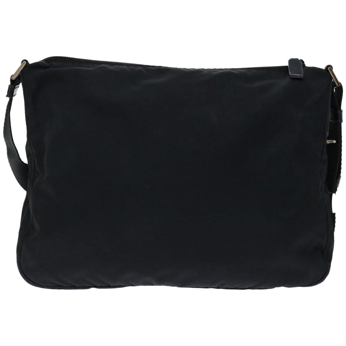 PRADA Shoulder Bag Nylon Black Auth fm3218 - 0