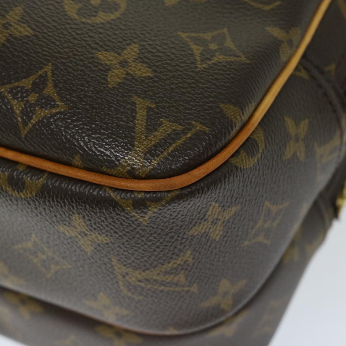 LOUIS VUITTON Monogram Reporter PM Shoulder Bag M45254 LV Auth fm3232