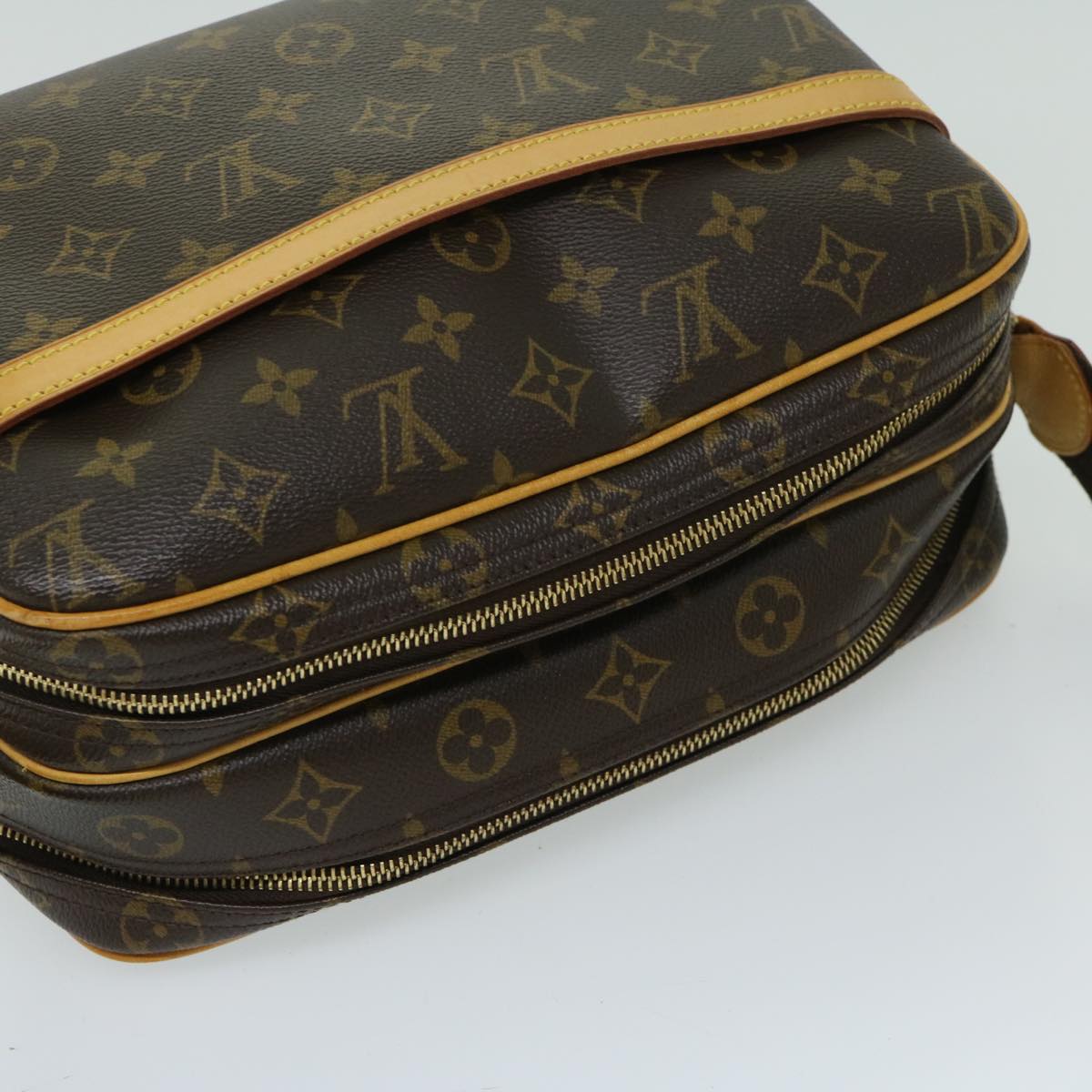 LOUIS VUITTON Monogram Reporter PM Shoulder Bag M45254 LV Auth fm3232