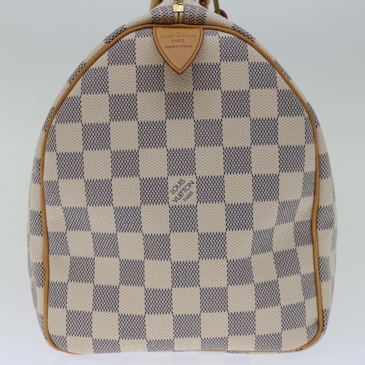 LOUIS VUITTON Damier Azur Speedy 30 Hand Bag N41533 LV Auth fm3254A