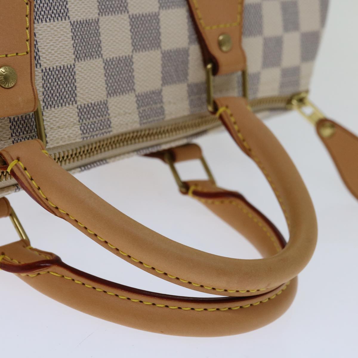 LOUIS VUITTON Damier Azur Speedy 30 Hand Bag N41533 LV Auth fm3254A