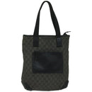 GUCCI GG Canvas Tote Bag Black 28892 Auth fm3265-13
