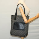 GUCCI GG Canvas Tote Bag Black 28892 Auth fm3265-25
