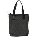 GUCCI GG Canvas Tote Bag Black 28892 Auth fm3265-2