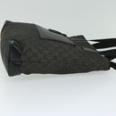 GUCCI GG Canvas Tote Bag Black 28892 Auth fm3265-3