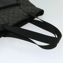 GUCCI GG Canvas Tote Bag Black 28892 Auth fm3265-15