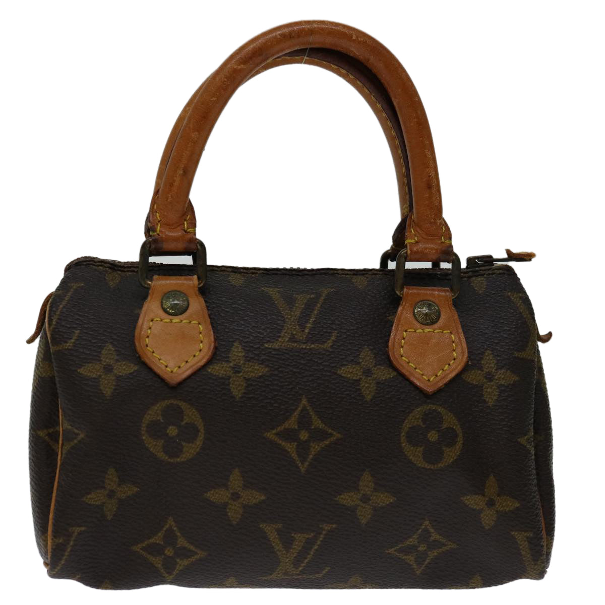 LOUIS VUITTON Monogram Mini Speedy Hand Bag Old model M41534 LV Auth fm3271