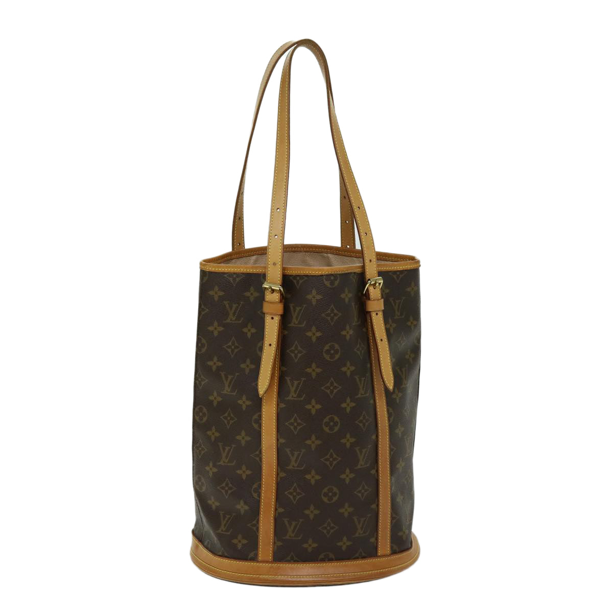 LOUIS VUITTON Monogram Bucket GM Shoulder Bag M42236 LV Auth fm3279