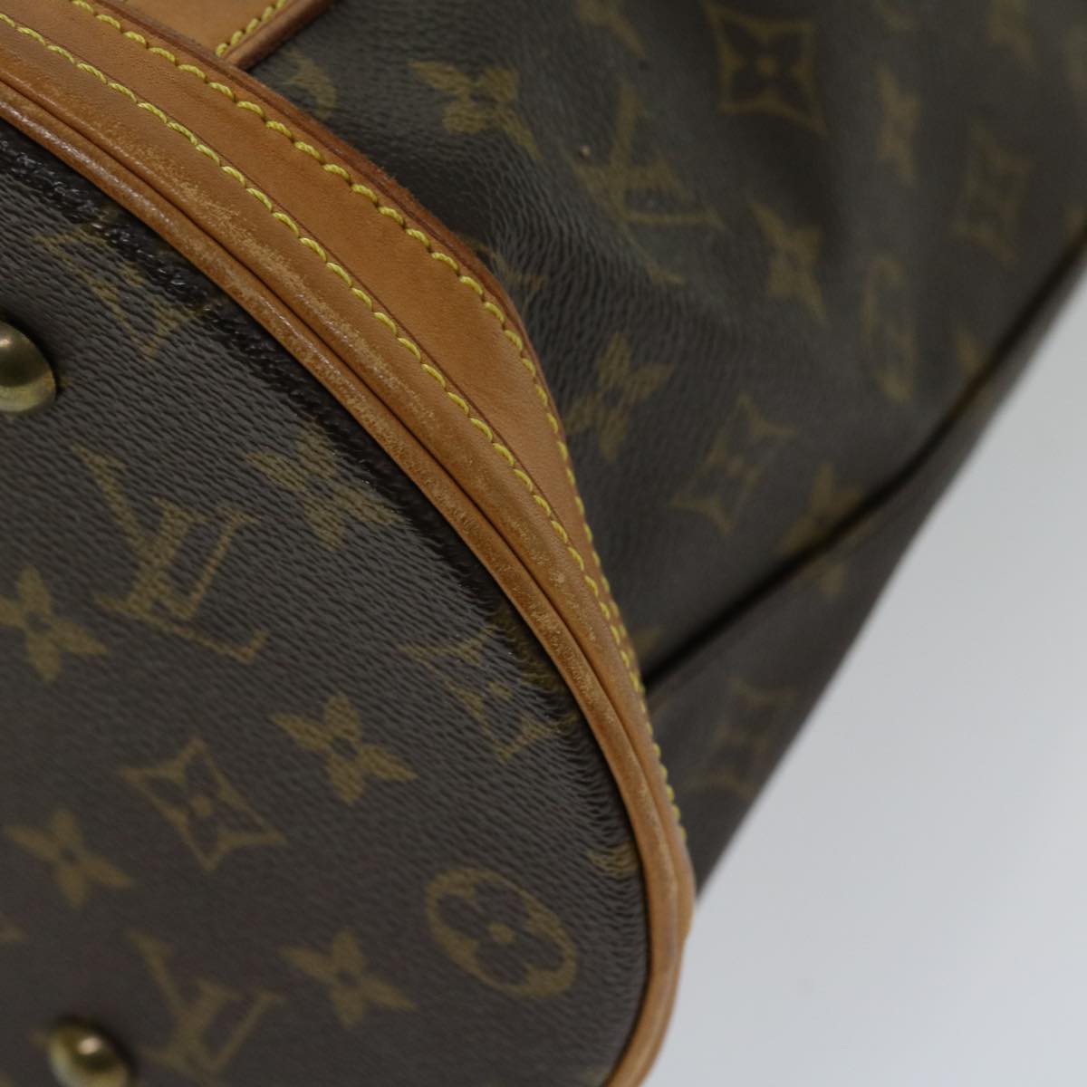 LOUIS VUITTON Monogram Bucket GM Shoulder Bag M42236 LV Auth fm3279