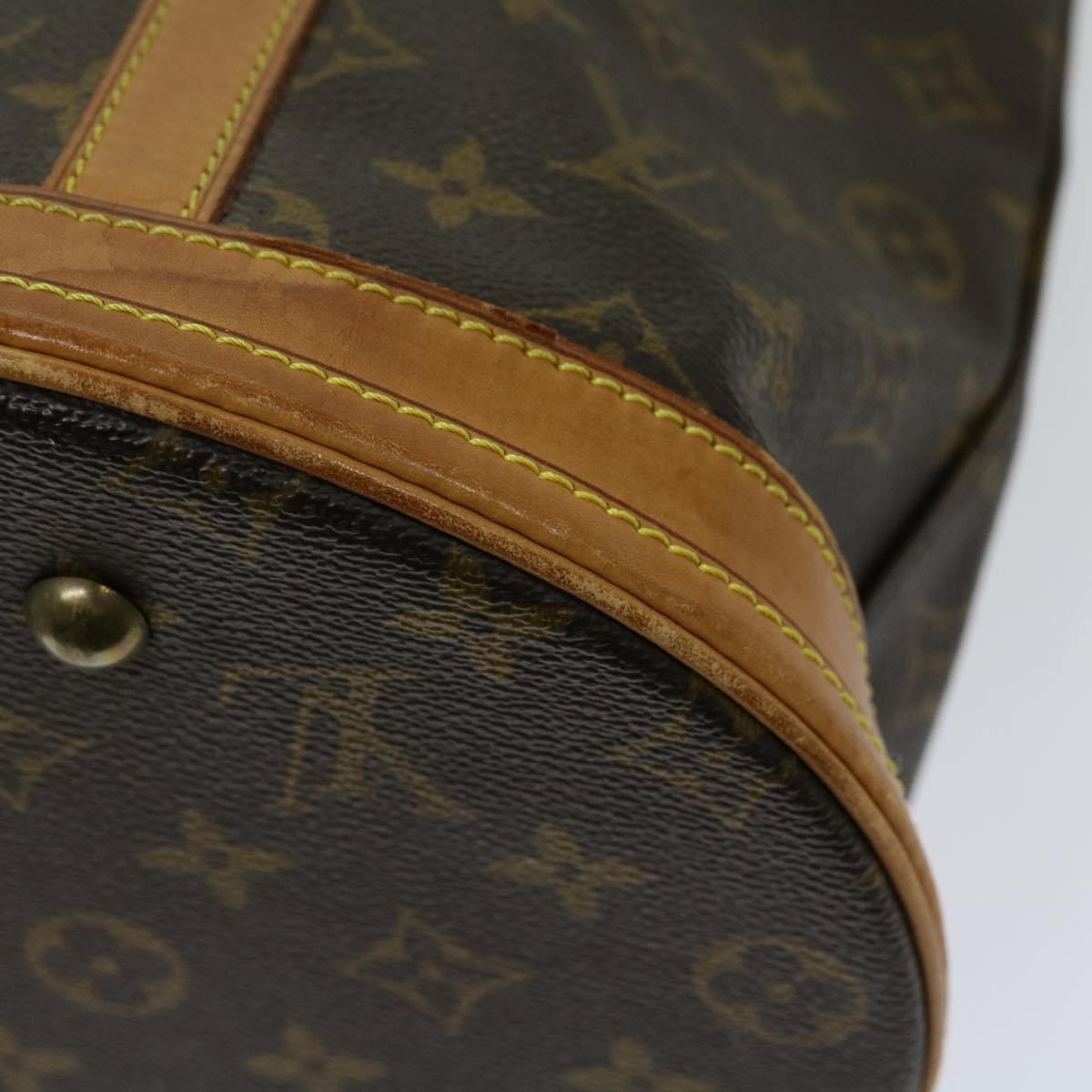 LOUIS VUITTON Monogram Bucket GM Shoulder Bag M42236 LV Auth fm3279