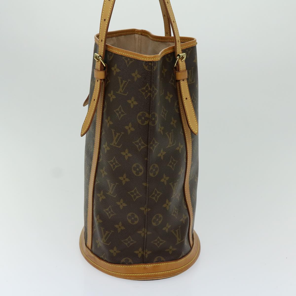 LOUIS VUITTON Monogram Bucket GM Shoulder Bag M42236 LV Auth fm3279