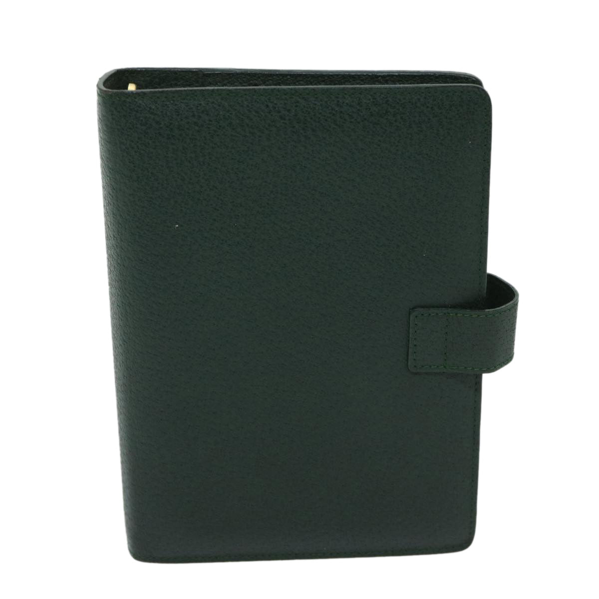 GUCCI Day Planner Cover Leather Green Auth fm3303 - 0
