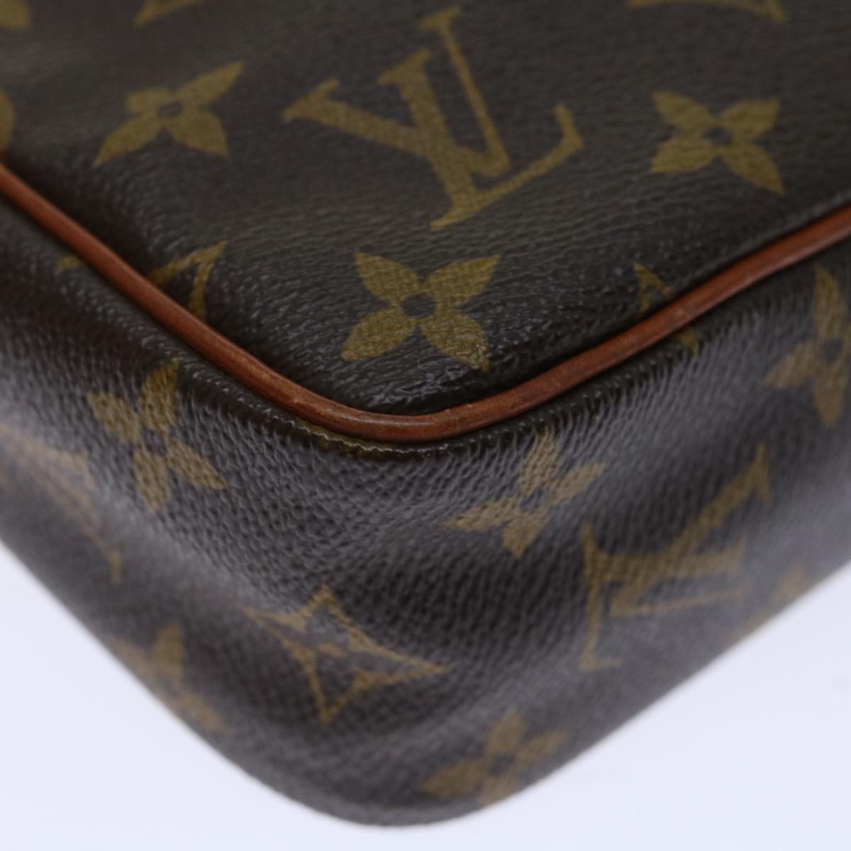 LOUIS VUITTON Monogram Compiegne 23 Clutch Bag M51847 LV Auth fm3312