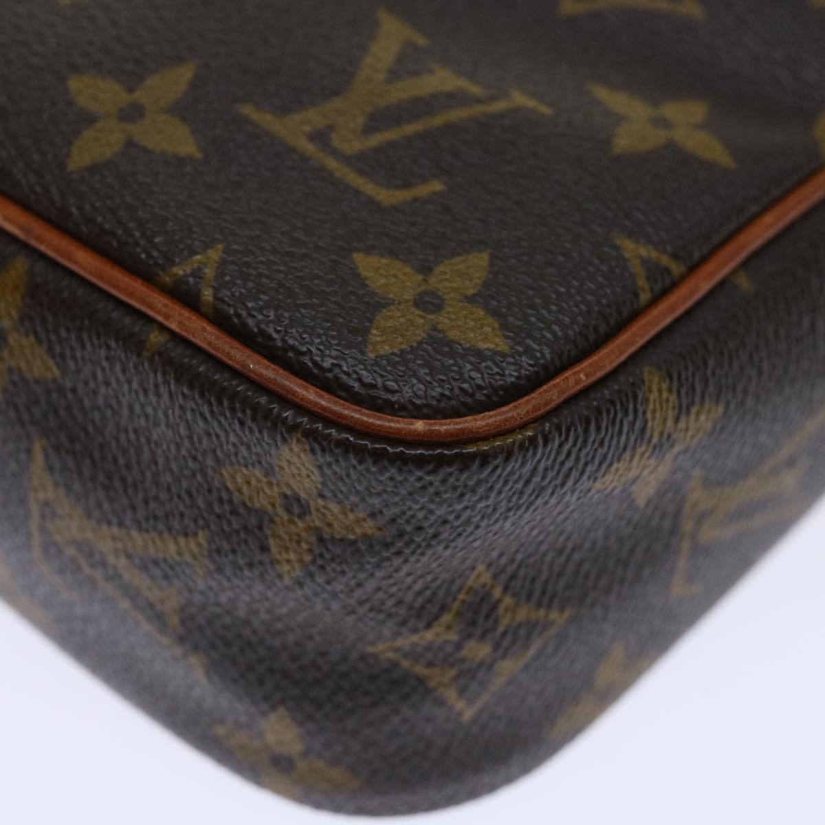 LOUIS VUITTON Monogram Compiegne 23 Clutch Bag M51847 LV Auth fm3312