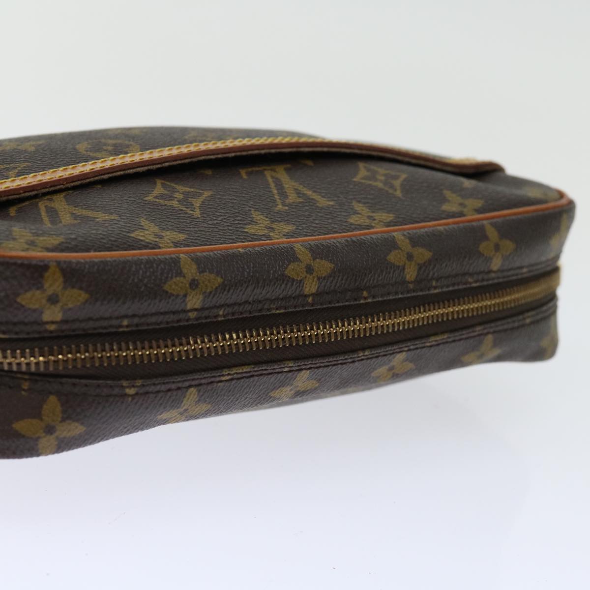 LOUIS VUITTON Monogram Compiegne 23 Clutch Bag M51847 LV Auth fm3312