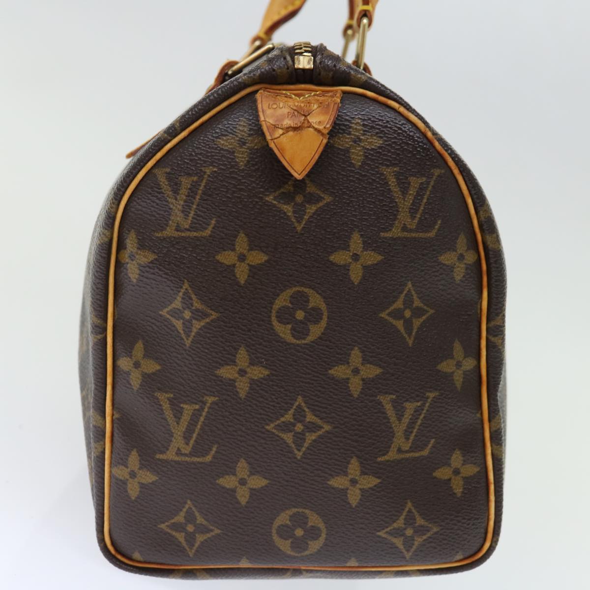 LOUIS VUITTON Monogram Speedy 25 Hand Bag M41528 LV Auth fm3313