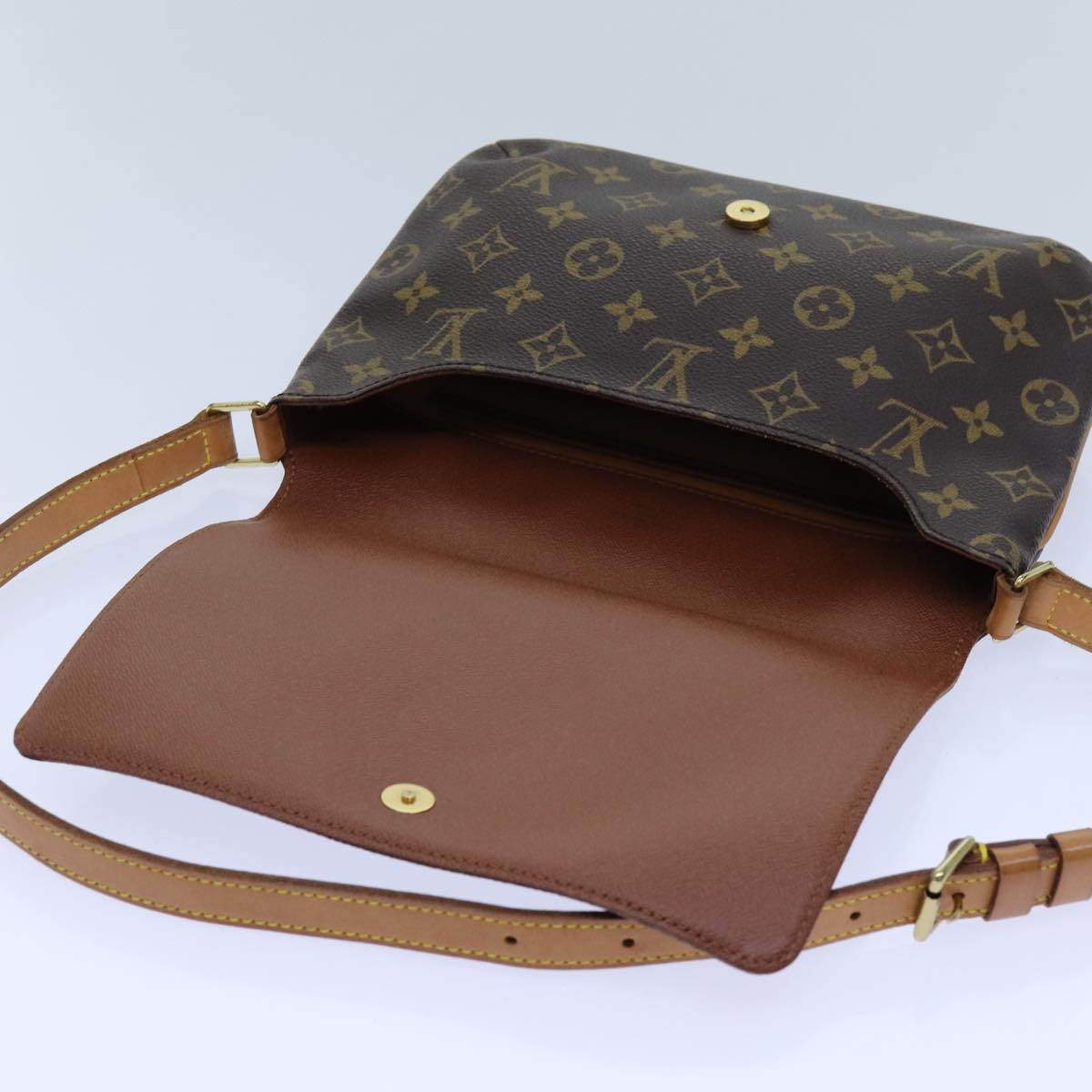 LOUIS VUITTON Monogram Musette Tango Short Strap Shoulder Bag M51257 Auth fm3314