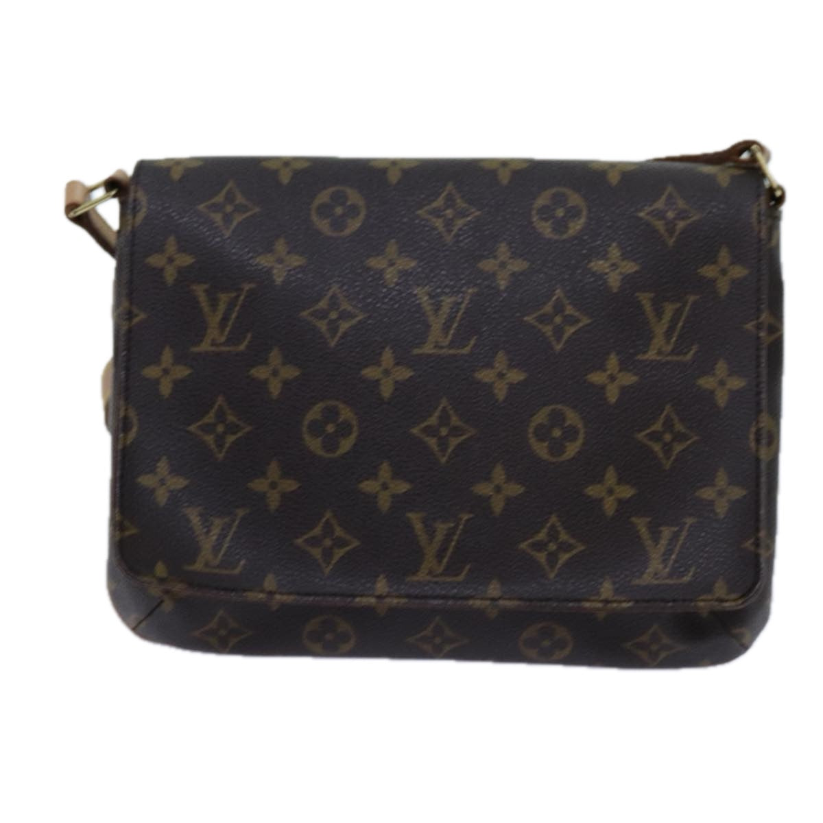 LOUIS VUITTON Monogram Musette Tango Short Strap Shoulder Bag M51257 Auth fm3314