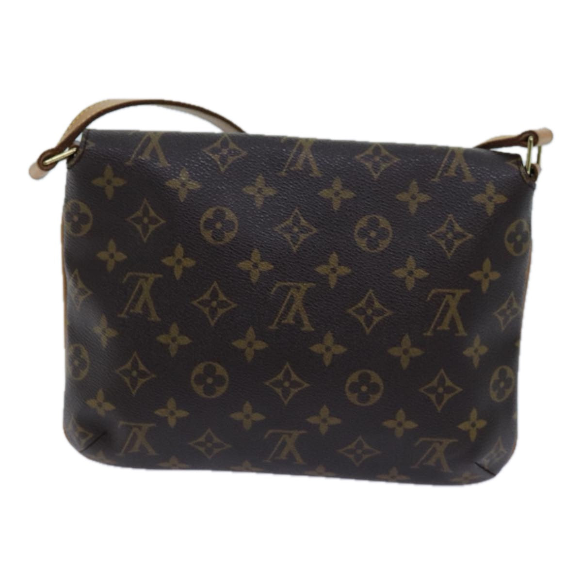 LOUIS VUITTON Monogram Musette Tango Short Strap Shoulder Bag M51257 Auth fm3314