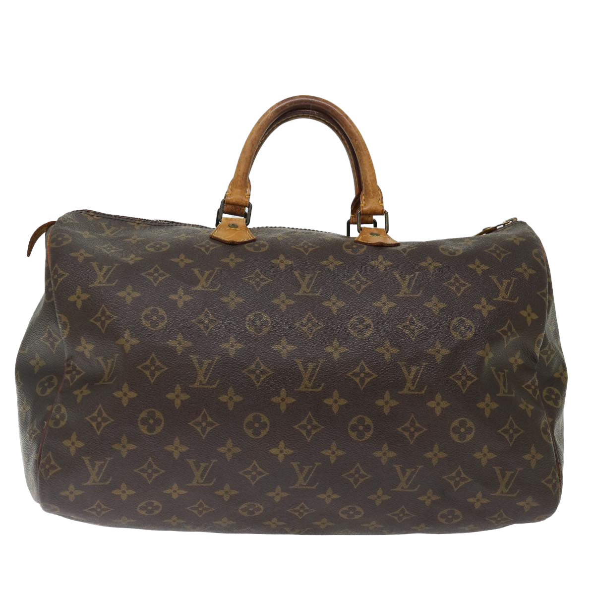 LOUIS VUITTON Monogram Speedy 40 Hand Bag M41522 LV Auth fm3316