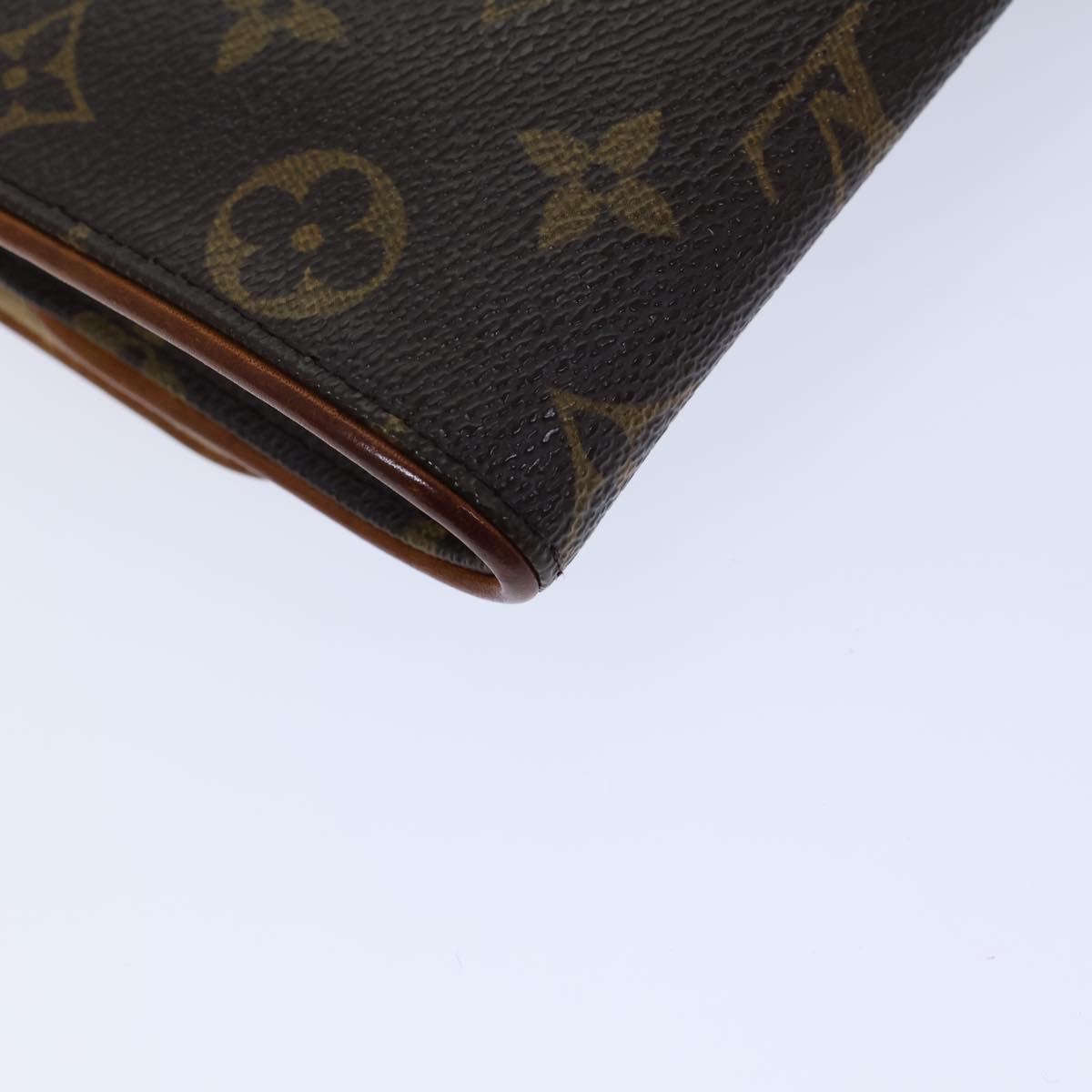 LOUIS VUITTON Monogram Pochette Twin PM Shoulder Bag M51854 LV Auth fm3317