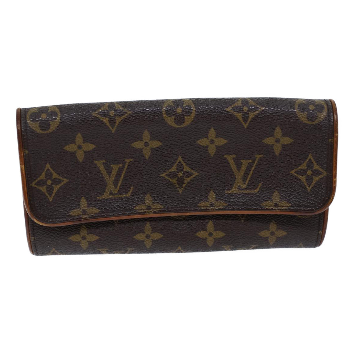 LOUIS VUITTON Monogram Pochette Twin PM Shoulder Bag M51854 LV Auth fm3317