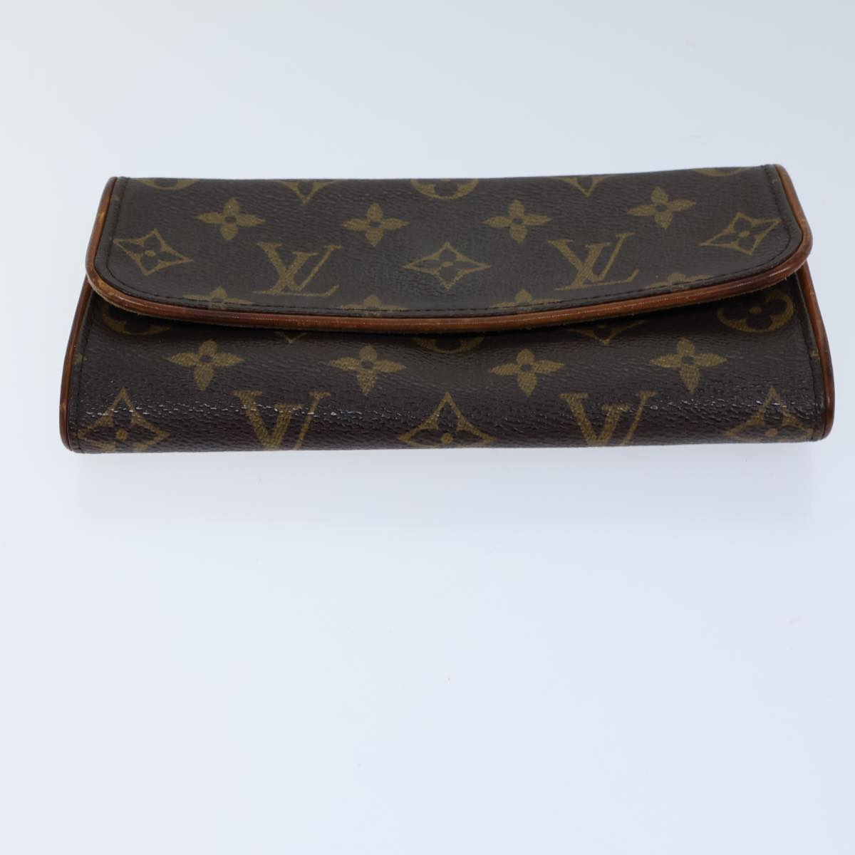 LOUIS VUITTON Monogram Pochette Twin PM Shoulder Bag M51854 LV Auth fm3317