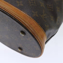 LOUIS VUITTON Monogram Bucket PM Shoulder Bag M42238 LV Auth fm3321-14