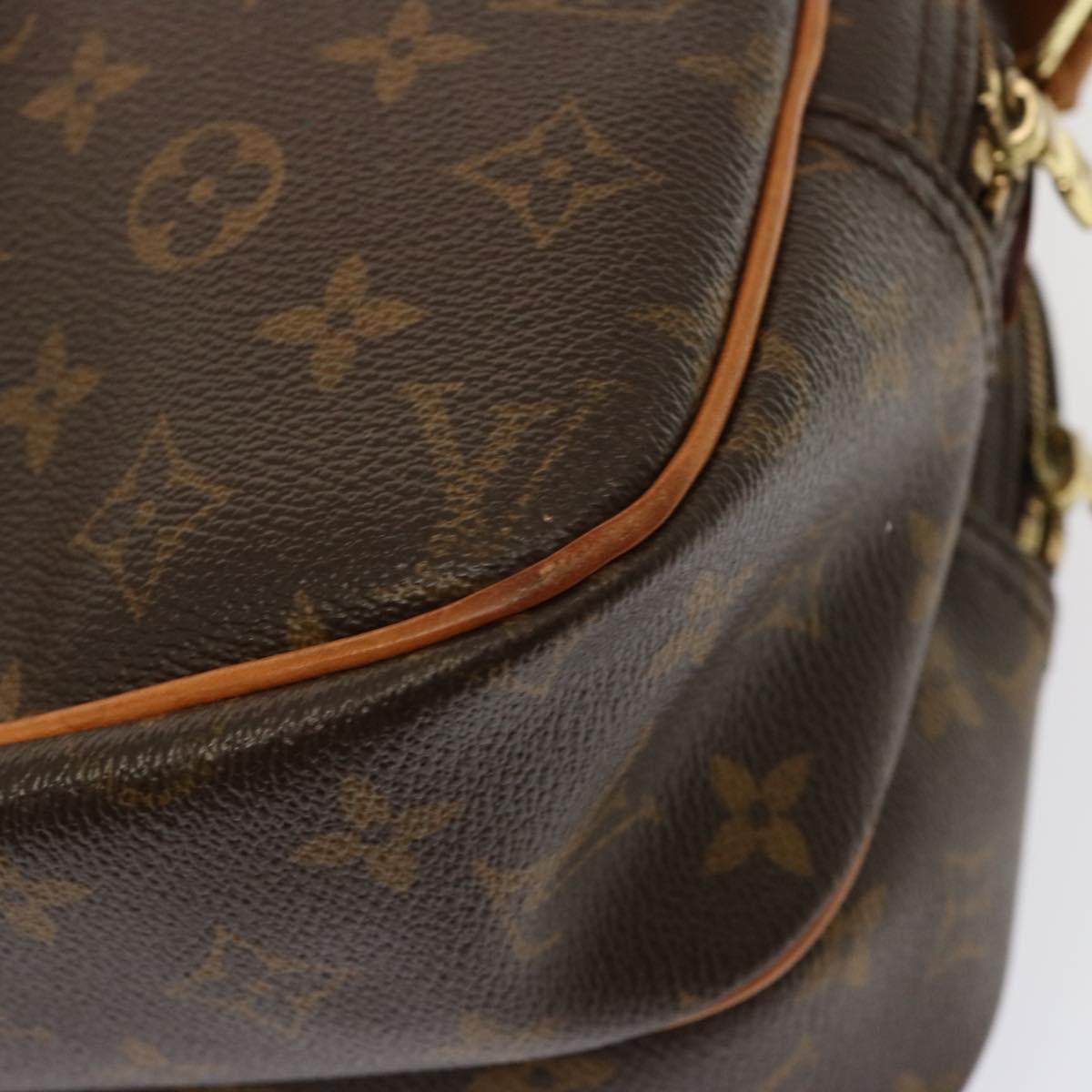 LOUIS VUITTON Monogram Reporter PM Shoulder Bag M45254 LV Auth fm3324