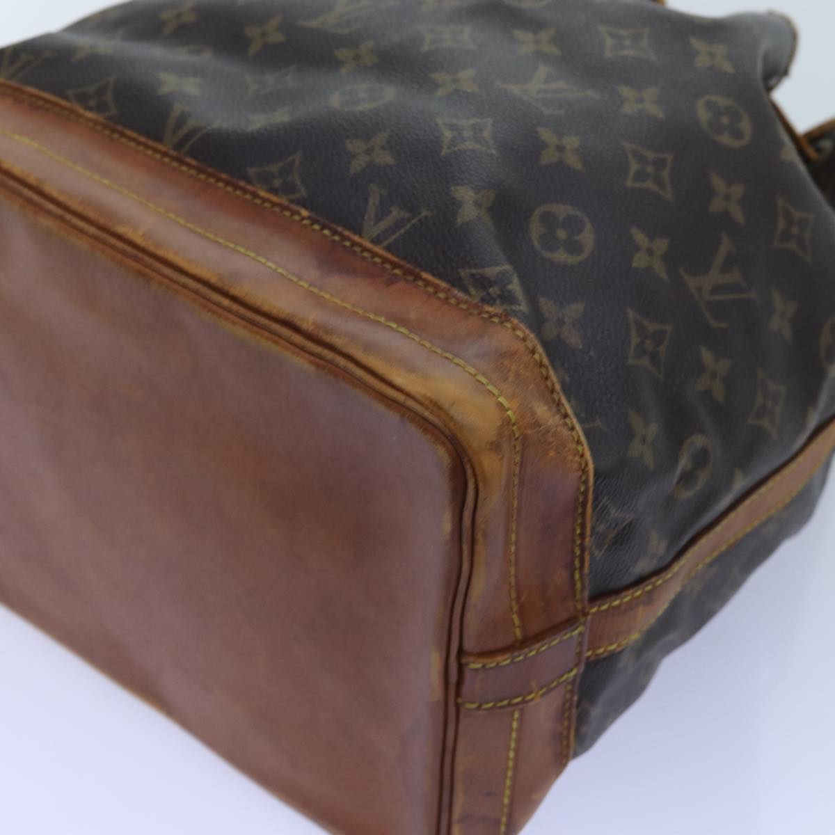 LOUIS VUITTON Monogram Noe Shoulder Bag M42224 LV Auth fm3326