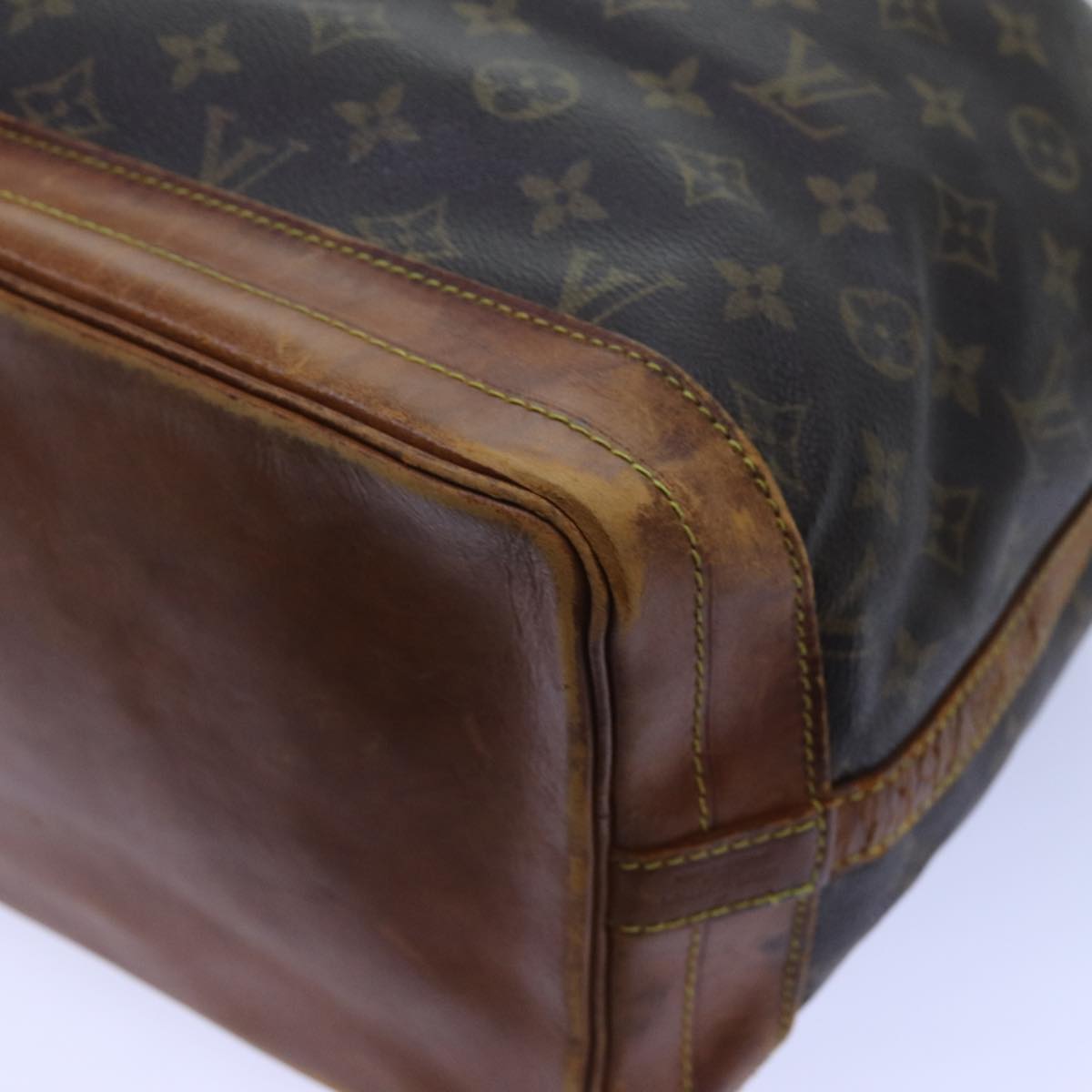 LOUIS VUITTON Monogram Noe Shoulder Bag M42224 LV Auth fm3326