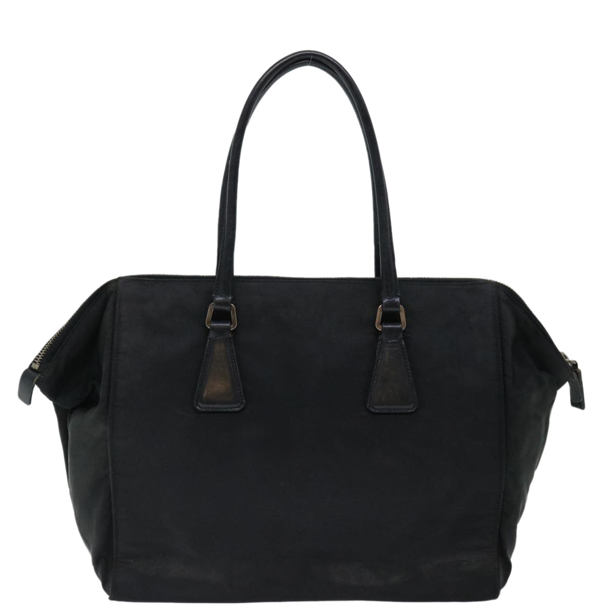 PRADA Hand Bag Nylon Black Auth fm3361 - 0