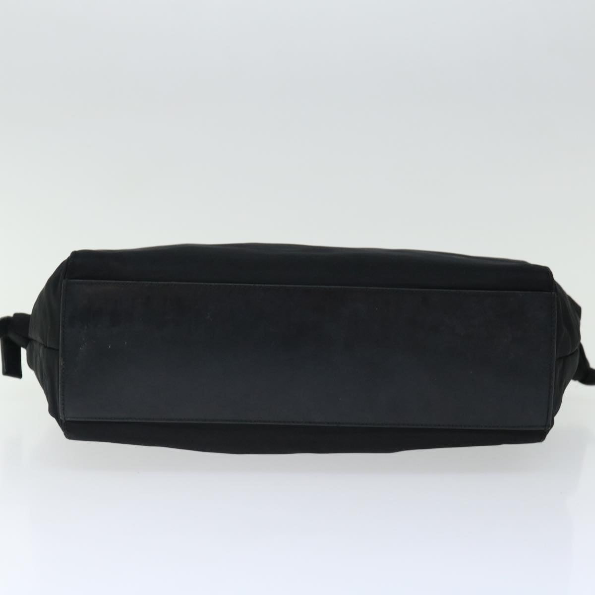 PRADA Hand Bag Nylon Black Auth fm3361