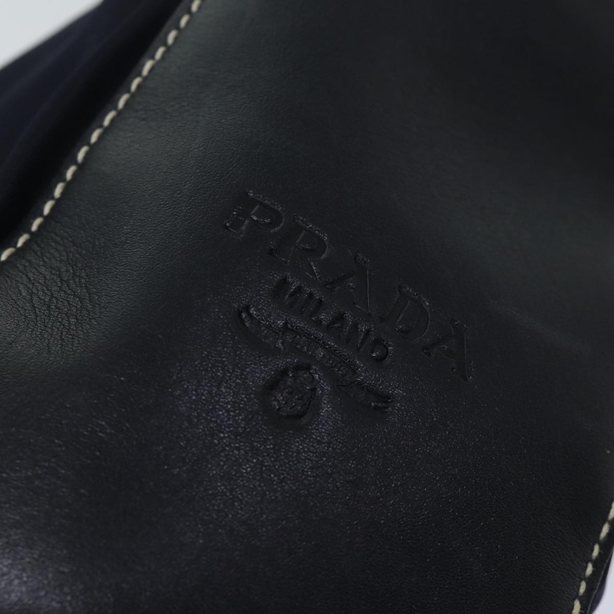 PRADA Shoulder Bag Nylon Navy Auth fm3369