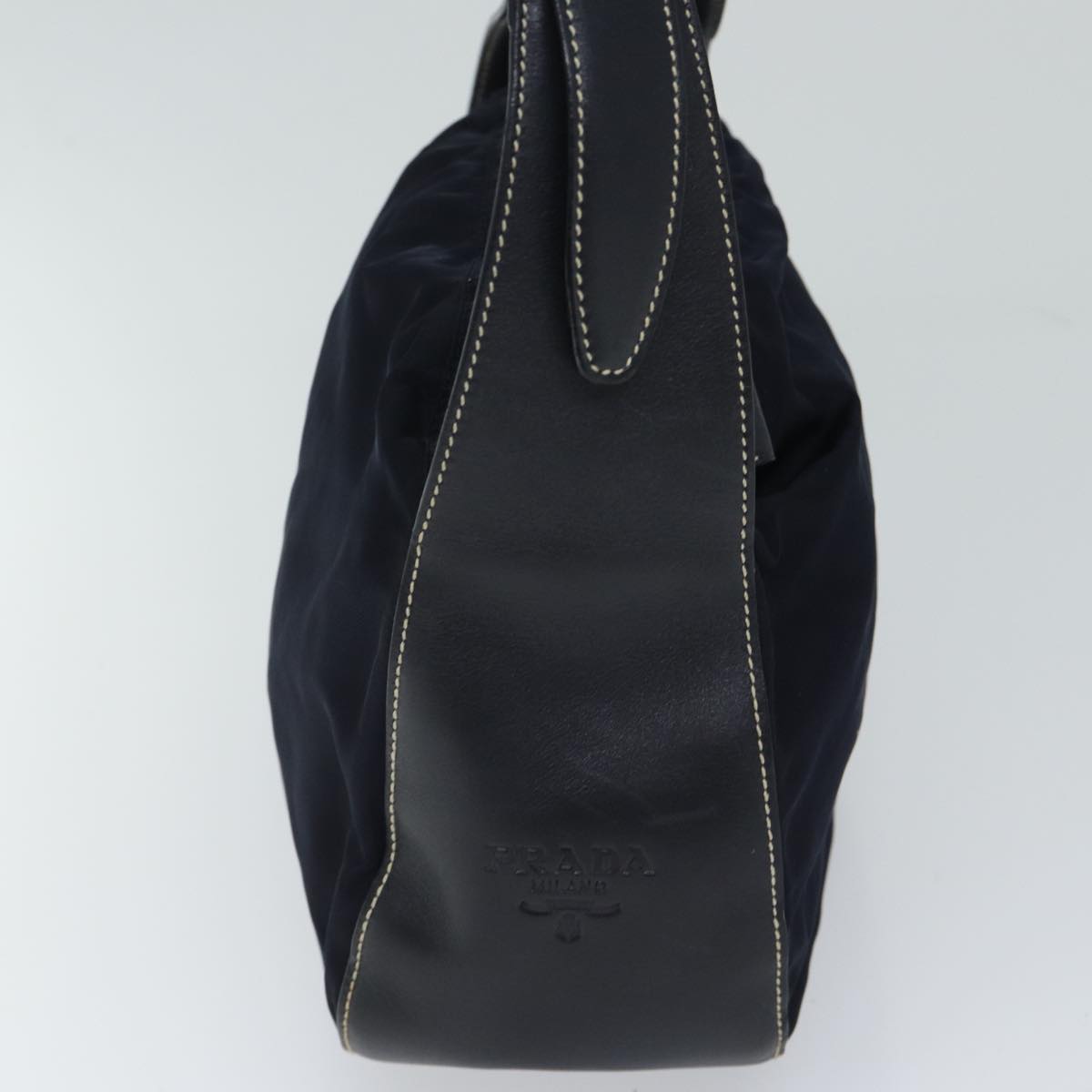 PRADA Shoulder Bag Nylon Navy Auth fm3369