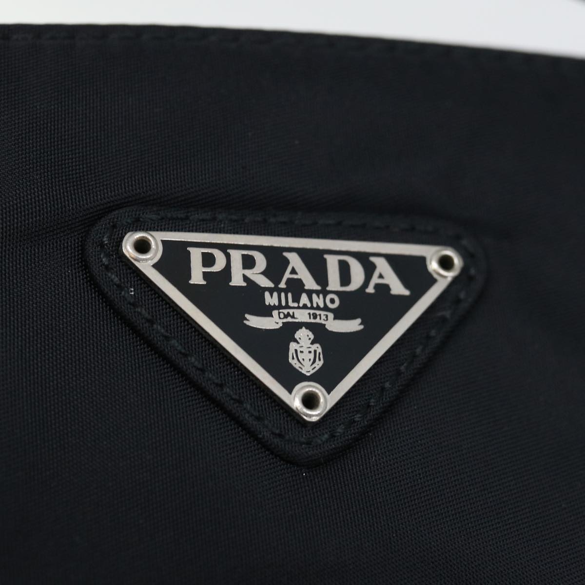 PRADA Hand Bag Nylon Black Auth fm3371