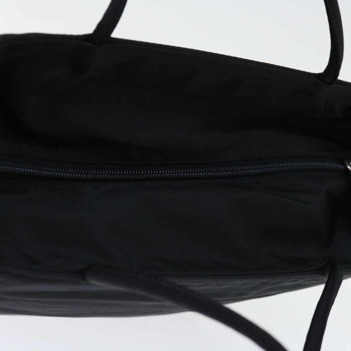 PRADA Hand Bag Nylon Black Auth fm3371