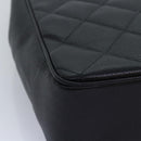 CHANEL Big Matelasse Chain Shoulder Bag Caviar Skin Black CC Auth fm3373AV-14