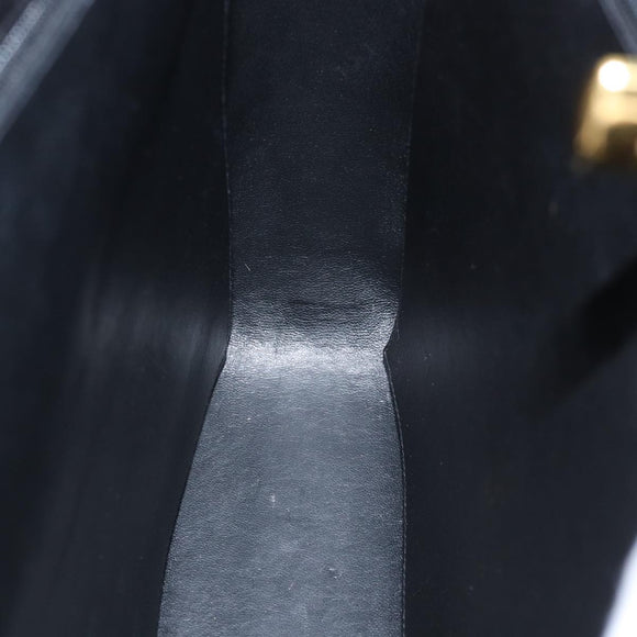 CHANEL Big Matelasse Chain Shoulder Bag Caviar Skin Black CC Auth fm3373AV