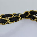 CHANEL Big Matelasse Chain Shoulder Bag Caviar Skin Black CC Auth fm3373AV-9