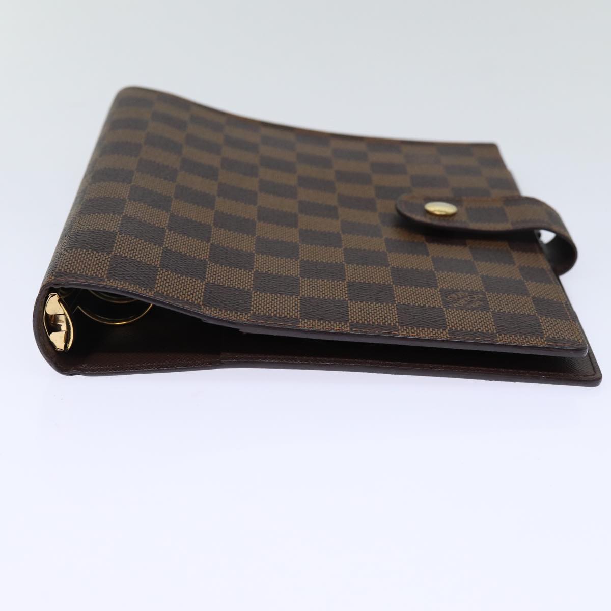 LOUIS VUITTON Damier Ebene Agenda GM Day Planner Cover R20107 LV Auth fm3375A