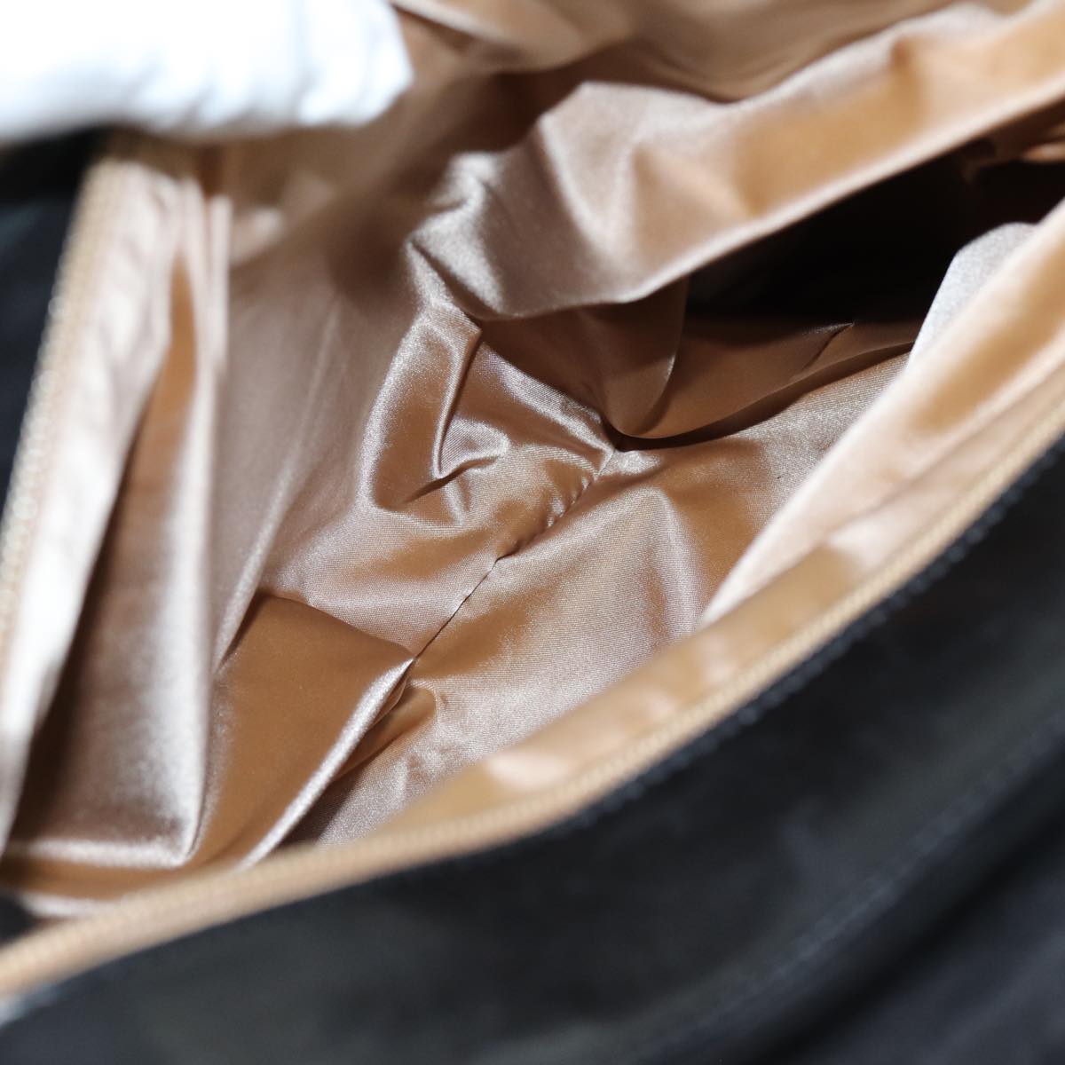 BOTTEGA VENETA INTRECCIATO Hand Bag Leather 2way Black Auth fm3377