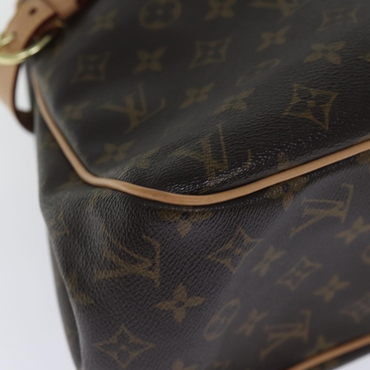 LOUIS VUITTON Monogram Batignolles Horizontal Tote Bag M51154 LV Auth fm3380