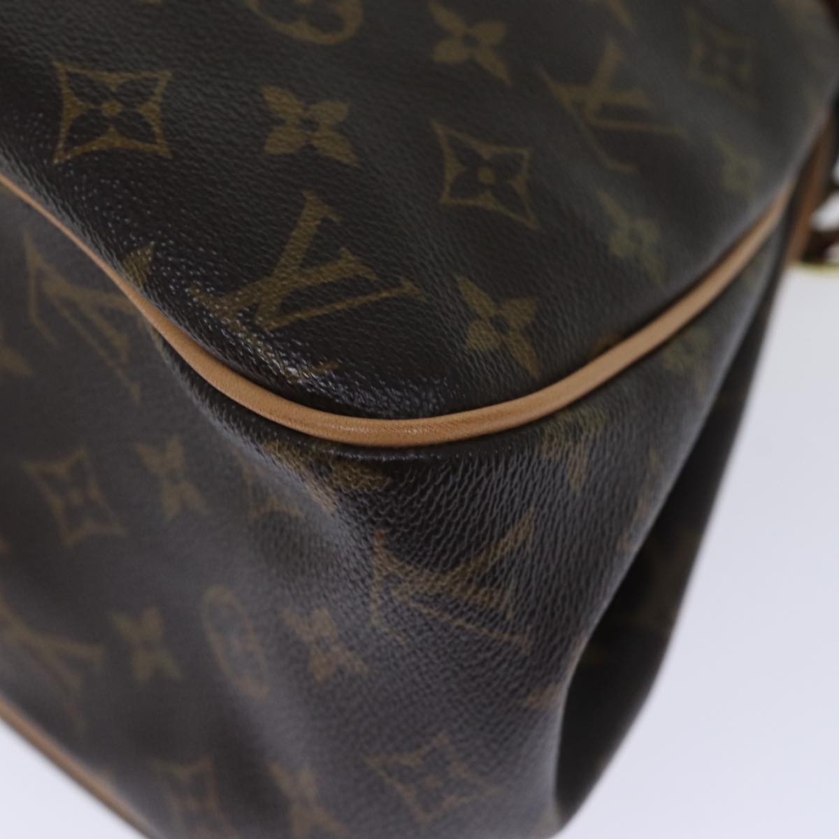 LOUIS VUITTON Monogram Batignolles Horizontal Tote Bag M51154 LV Auth fm3380