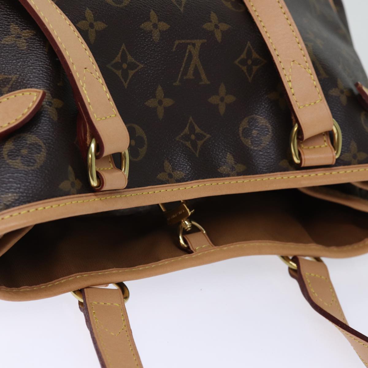 LOUIS VUITTON Monogram Batignolles Horizontal Tote Bag M51154 LV Auth fm3380