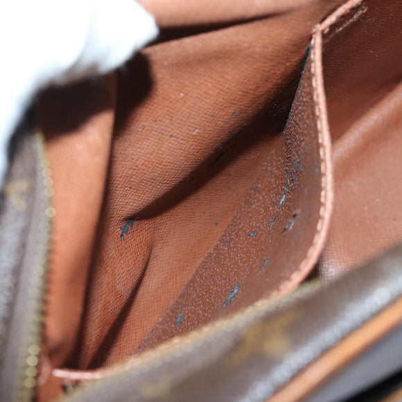 LOUIS VUITTON Monogram Compiegne 28 Clutch Bag M51845 LV Auth fm3381