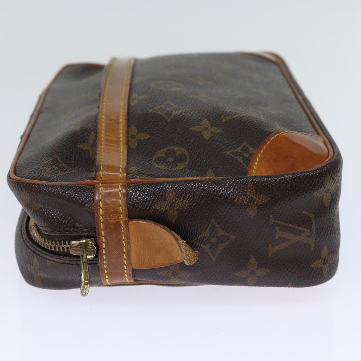 LOUIS VUITTON Monogram Compiegne 28 Clutch Bag M51845 LV Auth fm3381