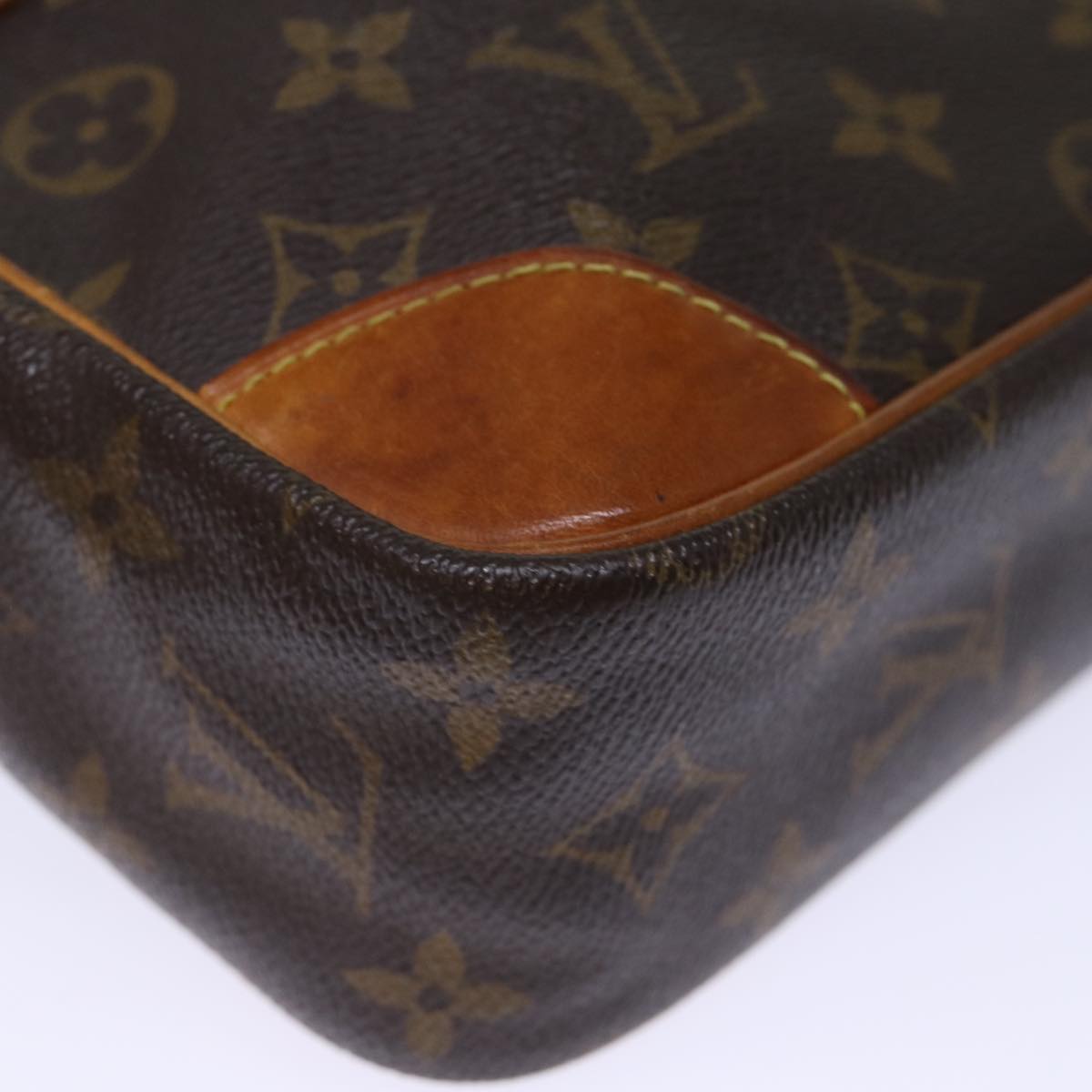 LOUIS VUITTON Monogram Compiegne 28 Clutch Bag M51845 LV Auth fm3381