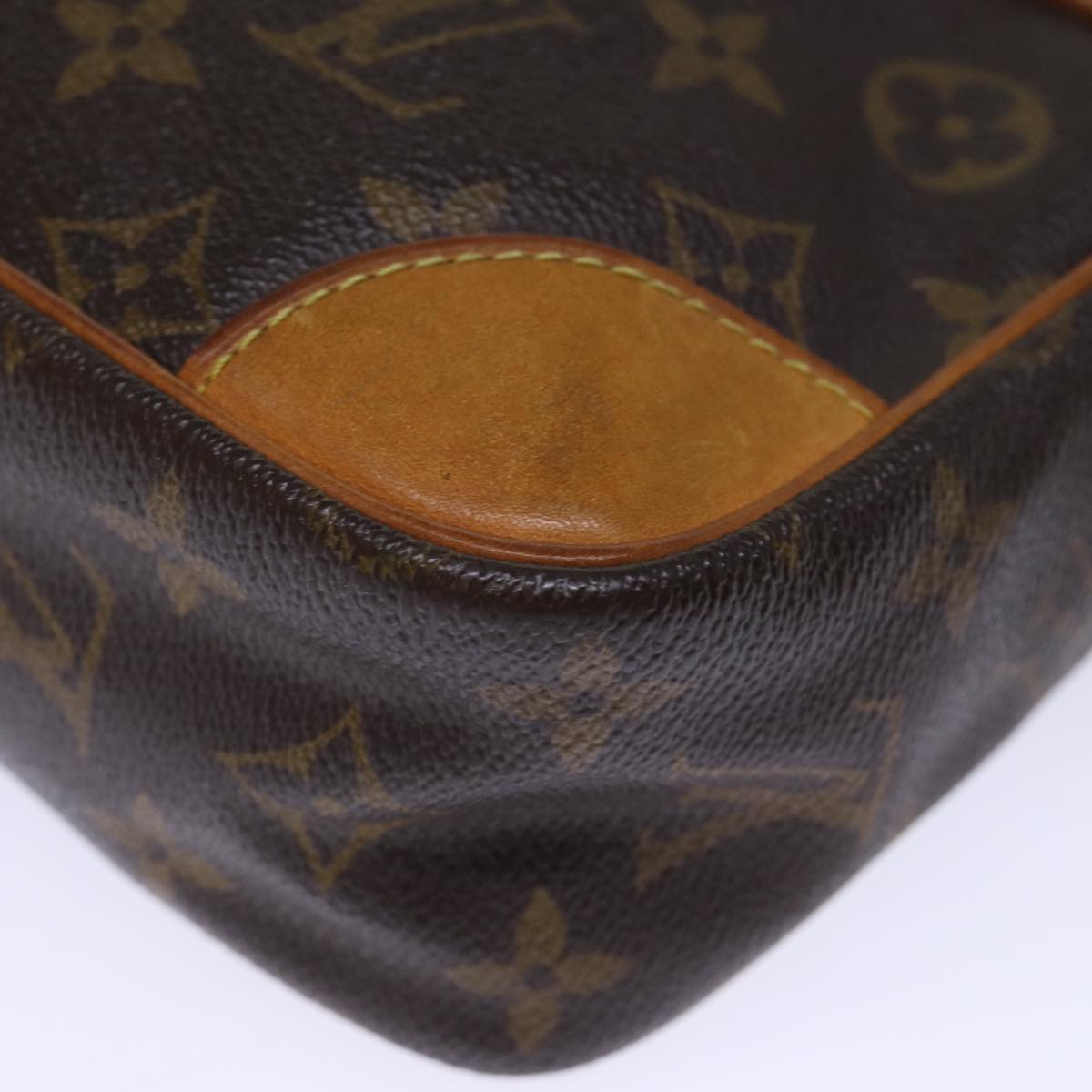 LOUIS VUITTON Monogram Compiegne 28 Clutch Bag M51845 LV Auth fm3381