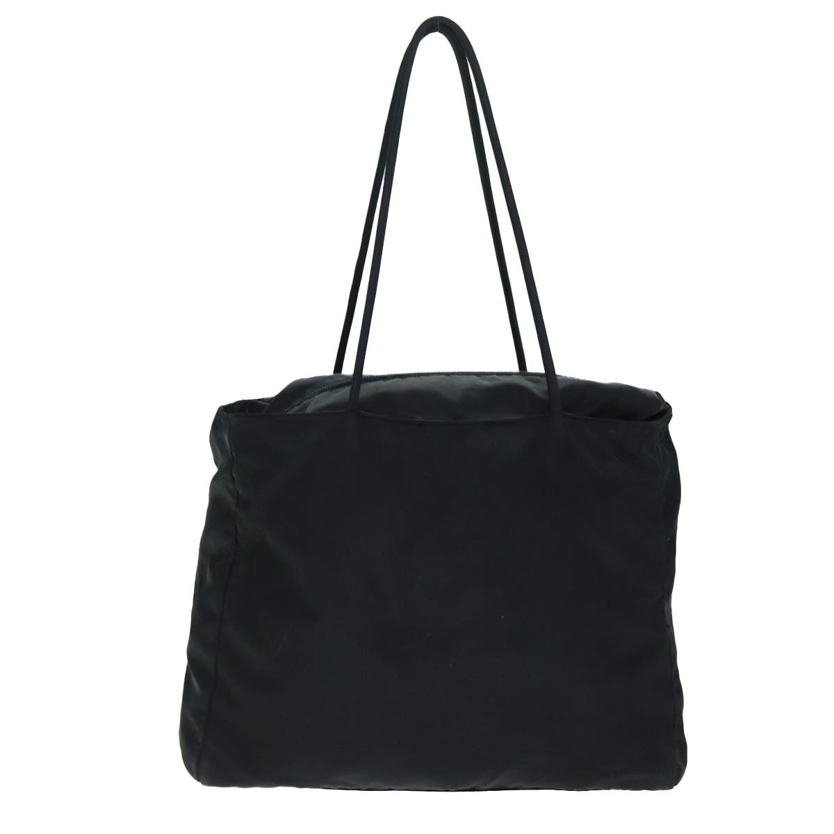 PRADA Tote Bag Nylon Black Auth fm3384 - 0